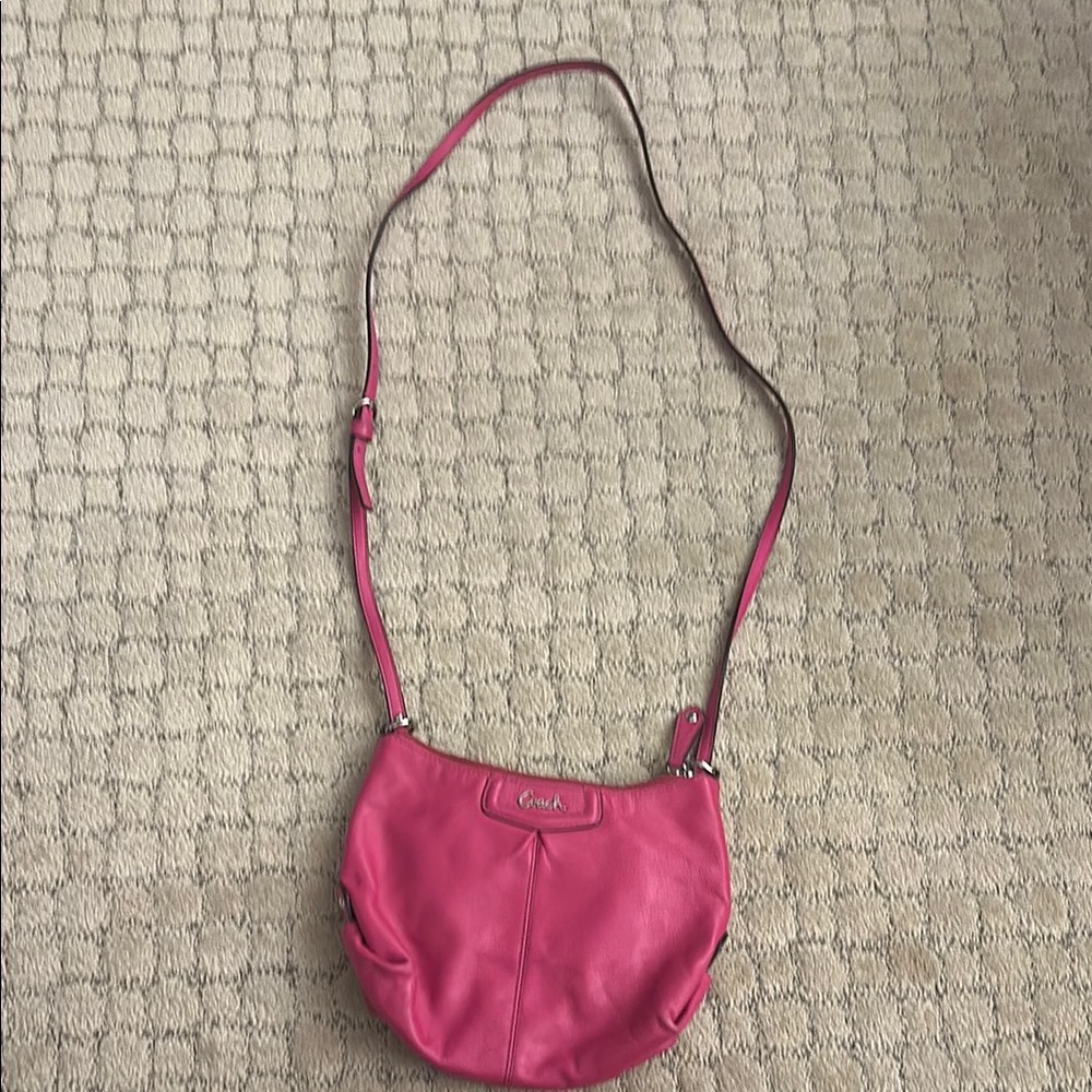 Coach Pink Crossbody Bag